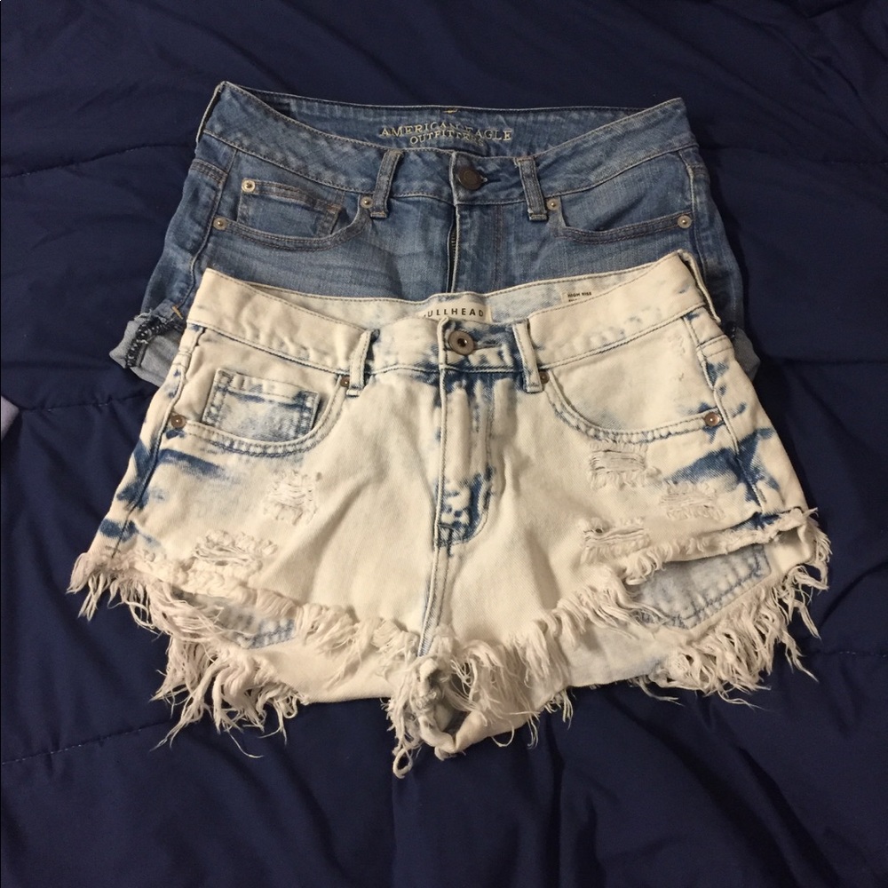 Pacsun American Eagle high waisted shorts